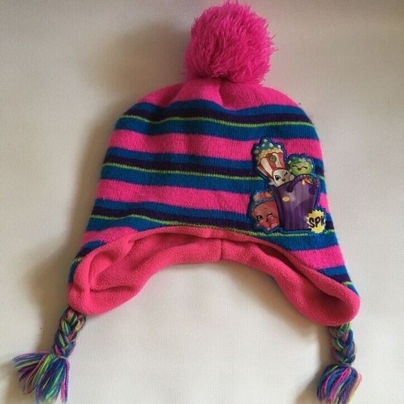 SHOPKINS DONUT BEANIE TOBOGGAN HAT - Picture 4 of 6